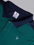 Men Colorblock Slim Fit Polo T-shirt with TECHNO COOL+