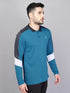 Men Colorblock Slim Fit Polo T-shirt with TECHNO COOL+
