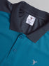 Men Colorblock Slim Fit Polo T-shirt with TECHNO COOL+