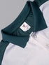 Men Colorblock Slim Fit Polo T-shirt with TECHNO COOL+