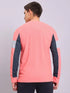 Men Colorblock Slim Fit Crew Neck T-shirt with TECHNOLITE