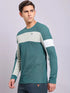 Men Colorblock Slim Fit Crew Neck T-shirt with TECHNOLITE