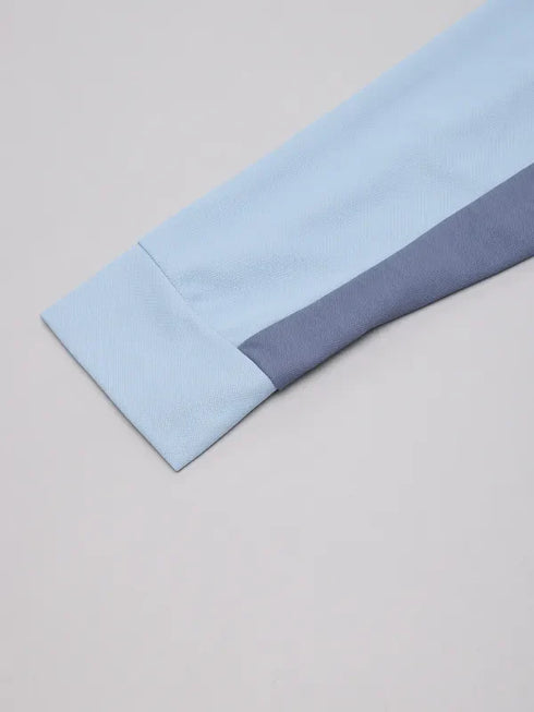Men Colorblock Slim Fit Crew Neck T-shirt with TECHNOLITE
