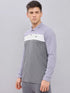 Men Colorblock Slim Fit Polo T-shirt with MATPIQ