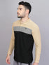 Men Colorblock Slim Fit Polo T-shirt with MATPIQ