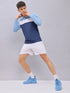 Men Colorblock Slim Fit Polo T-shirt with MATPIQ