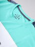 Men Colorblock Slim Fit Crew Neck T-shirt with MATPIQ