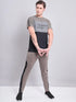 Men Colorblock Slim Fit Crew Neck T-shirt with MATPIQ