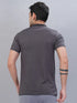 Men Self Design Slim Fit Polo T-shirt with VENTMESH