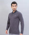 Men Self Design Slim Fit Polo T-shirt with VENTMESH