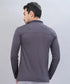 Men Self Design Slim Fit Polo T-shirt with VENTMESH