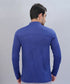 Men Self Design Slim Fit Polo T-shirt with VENTMESH