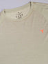 Men Melange Slim Fit Crew Neck T-shirt with DOUBLE COOL