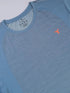 Men Melange Slim Fit Crew Neck T-shirt with DOUBLE COOL