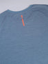 Men Melange Slim Fit Crew Neck T-shirt with DOUBLE COOL