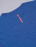 Men Melange Slim Fit Crew Neck T-shirt with DOUBLE COOL