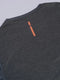 Men Melange Slim Fit Crew Neck T-shirt with DOUBLE COOL