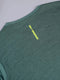 Men Melange Slim Fit Crew Neck T-shirt with DOUBLE COOL