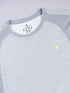 Men Melange Slim Fit Crew Neck T-shirt with DOUBLE COOL