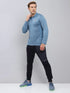 Men Melange Slim Fit Polo T-shirt with DOUBLE COOL