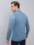 Men Melange Slim Fit Polo T-shirt with DOUBLE COOL