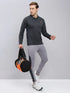 Men Melange Slim Fit Polo T-shirt with DOUBLE COOL