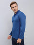 Men Melange Slim Fit Polo T-shirt with DOUBLE COOL