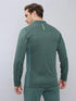 Men Melange Slim Fit Polo T-shirt with DOUBLE COOL