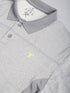 Men Melange Slim Fit Polo T-shirt with DOUBLE COOL