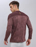 Men Jacquard Slim Fit Mock Neck T-shirt with TECHNO COOL+