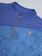 Men Jacquard Slim Fit Mock Neck T-shirt with TECHNO COOL+