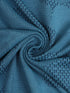 Men Jacquard Slim Fit Mock Neck T-shirt with TECHNO COOL+