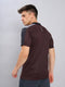 Men Colorblock Slim Fit Polo T-shirt with TECHNO COOL+