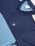 Men Colorblock Slim Fit Polo T-shirt with TECHNO COOL+