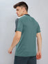 Men Colorblock Slim Fit Polo T-shirt with TECHNO COOL+