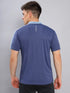Men Colorblock Slim Fit Polo T-shirt with TECHNO COOL+