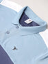 Men Colorblock Slim Fit Polo T-shirt with TECHNO COOL+