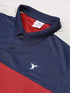 Men Colorblock Slim Fit Polo T-shirt with TECHNO COOL+