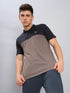 Men Colorblock Slim Fit Polo T-shirt with TECHNO COOL+