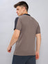 Men Colorblock Slim Fit Polo T-shirt with TECHNO COOL+
