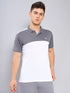 Men Colorblock Slim Fit Polo T-shirt with TECHNO COOL+
