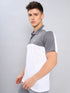 Men Colorblock Slim Fit Polo T-shirt with TECHNO COOL+