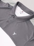 Men Colorblock Slim Fit Polo T-shirt with TECHNO COOL+