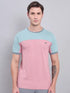 Men Colorblock Slim Fit Crew Neck T-shirt with TECHNO COOL+