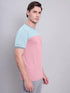 Men Colorblock Slim Fit Crew Neck T-shirt with TECHNO COOL+