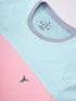 Men Colorblock Slim Fit Crew Neck T-shirt with TECHNO COOL+