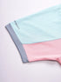 Men Colorblock Slim Fit Crew Neck T-shirt with TECHNO COOL+