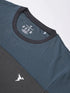 Men Colorblock Slim Fit Crew Neck T-shirt with TECHNO COOL+