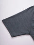 Men Melange Slim Fit Crew Neck T-shirt with TECHNO COOL+