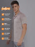 Men Jacquard Slim Fit Polo T-shirt with TECHNO COOL+